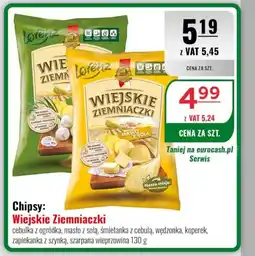 Eurocash Chipsy: Wiejskie Ziemniaczki oferta