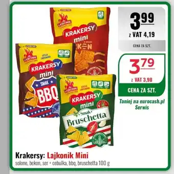 Eurocash Krakersy: Lajkonik Mini oferta