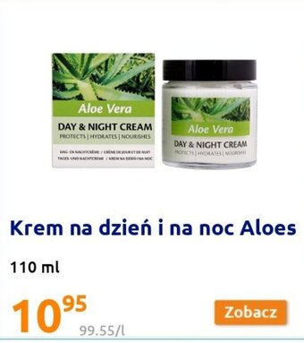 Action Krem na dzień i na noc Aloes 110ml oferta