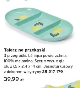 Tchibo Talerz na przekąski ok. 27,5x2,4x14cm oferta