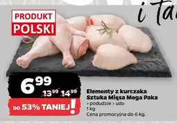 Netto Elementy z kurczaka Sztuka Mięsa Mega Paka udo oferta