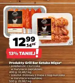 Netto Polędwiczki z kurczaka w marynacie paprykowej Grill Bar Sztuka Mięsa oferta