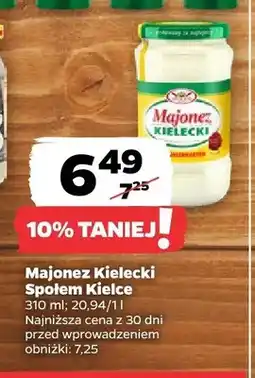 Netto Majonez Kielecki Społem Kielce oferta