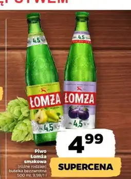 Netto Piwo Łomża smakowa gruszka oferta