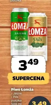 Netto Piwo Łomża Jasne oferta