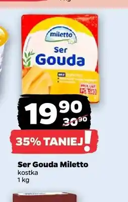 Netto Ser Gouda Miletto kostka oferta