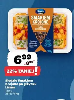 Netto Śledzie Smakiem Krojone po giżycku Lisner oferta
