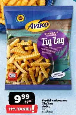 Netto Frytki karbowane Zig Zag Aviko oferta