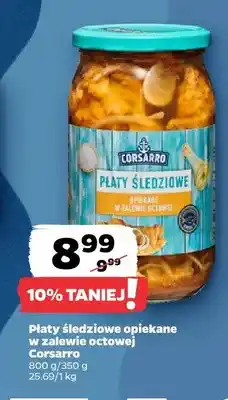 Netto Płaty śledziowe opiekane w zalewie octowej Corsarro oferta