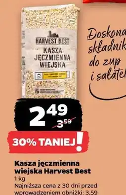 Netto Kasza jęczmienna wiejska Harvest Best oferta