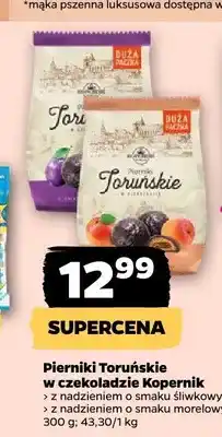 Netto Pierniki Toruńskie w czekoladzie z nadzieniem o smaku śliwkowym Kopernik oferta