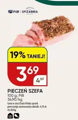 Chata Polska Pieczeń szefa PiB oferta