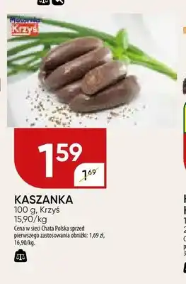 Chata Polska Kaszanka Krzyś oferta