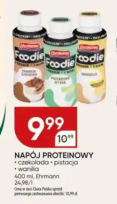 Chata Polska Napój proteinowy czekolada Ehrmann oferta