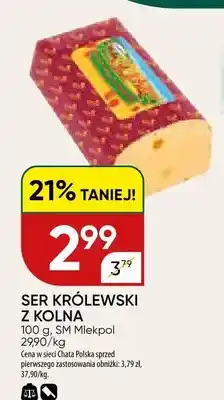 Chata Polska Ser Królewski z Kolna SM Mlekpol oferta