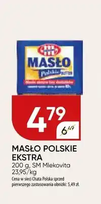 Chata Polska Masło polskie ekstra SM Mlekovita oferta