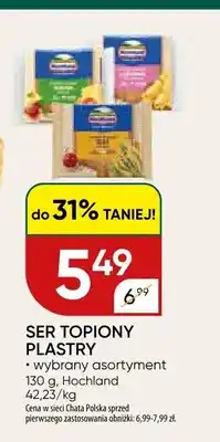 Chata Polska Ser topiony plastry Hochland oferta