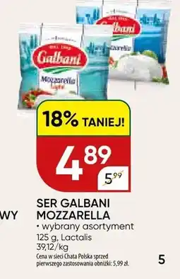 Chata Polska Ser Galbani Mozzarella oferta