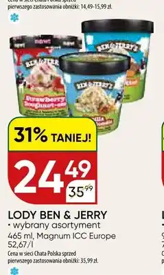 Chata Polska Lody Ben & Jerry oferta