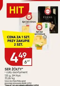 Chata Polska Ser żółty Rycki Edam oferta