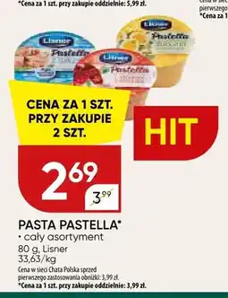 Chata Polska Pasta Pastella Lisner oferta