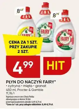 Chata Polska Płyn do naczyń Fairy cytryna oferta