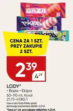 Chata Polska Lody Baza Koral oferta