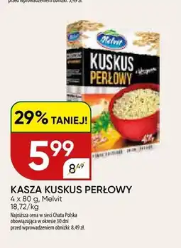 Chata Polska Kasza kuskus perłowy Melvit oferta