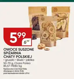 Chata Polska Owoce suszone Spiżarnia Chaty Polskiej gruszki oferta