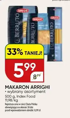 Chata Polska Makaron Arrighi oferta