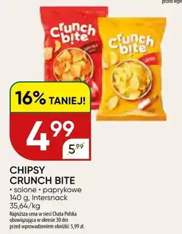 Chata Polska Chipsy Crunch Bite solone oferta