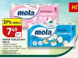 Chata Polska Papier toaletowy Mola Biała bawełna oferta