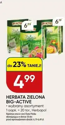Chata Polska Herbata zielona Big-Active Malina oferta