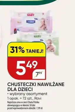 Chata Polska Chusteczki nawilżane dla dzieci oferta