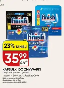 Chata Polska Kapsułki do zmywarki Finish Ultima oferta