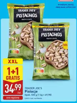 ALDI Pistacje Trader Joe's XXL oferta