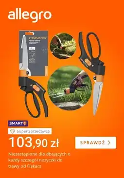 Allegro Nożyczki do trawy Fiskars GS42 oferta
