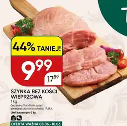 Chata Polska Szynka bez kości wieprzowa oferta