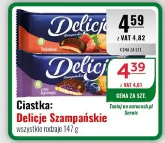 Eurocash Ciastka: Delicje Szampańskie oferta
