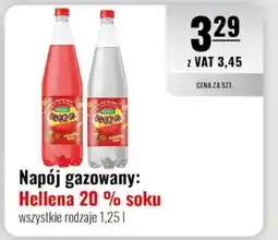Eurocash Napój gazowany: Hellena 20% soku oferta