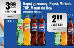 Eurocash Napój gazowany: Pepsi, Mirinda, 7UP, Mountain Dew oferta