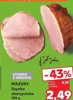 Kaufland Mazury Szynka staropolska oferta