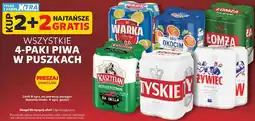 Kaufland Wszystkie 4-paki piwa w puszkach oferta