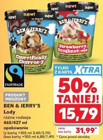 Kaufland Ben & Jerry's Lody oferta