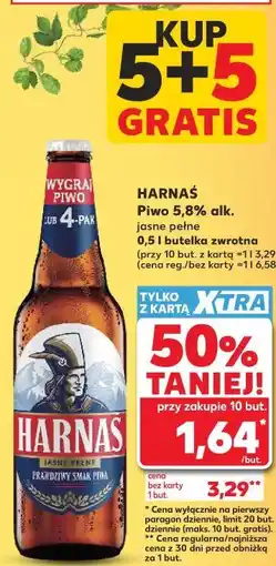 Kaufland Harnaś Piwo 5,8% alk oferta