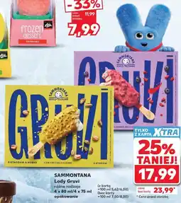 Kaufland SAMMONTANA Lody Gruvi oferta