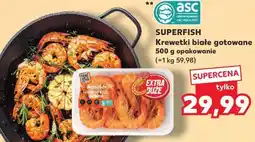 Kaufland Superfish Krewetki białe gotowane oferta