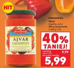 Kaufland Podravka Ajvar łagodny, ostry oferta