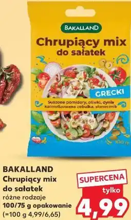 Kaufland BAKALLAND Chrupiący mix do sałatek oferta