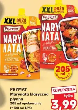 Kaufland Prymat Marynata klasyczna płynna oferta